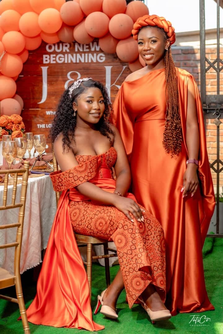 Exquisite traditional attire for special cultural ceremonies and lobola.